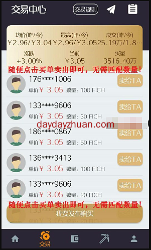 【变现反馈】预言家FICH卖币收款12.2元  第4张