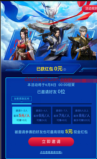 东方财富金融杯邀请一个参与奖励5~8元现金红包  第4张