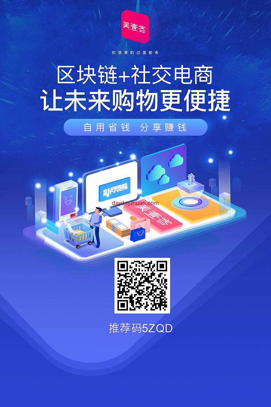 美壹客：每天看3个广告能赚多少钱？一币7元  第1张