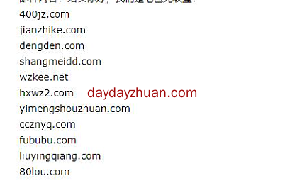 浮躁的网赚圈，污染不完的域名  第1张
