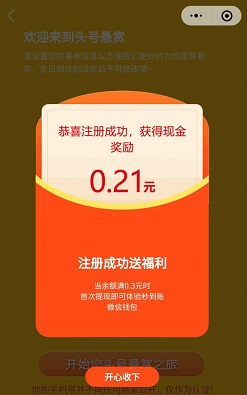 头号悬赏简单看个视频广告免费赚0.3元  第5张