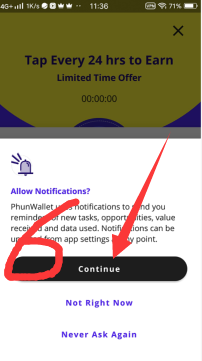 PhunToken：创建钱包后可得30币，推荐1人奖励5币，每24小时签到1次大约奖励5币  第7张