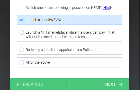 CoinMarketCap联合NEAR Protocol空投价值400,000美金的NEAR代币，参与者完成任务将有机会胜出获得价值10$的NEAR代币奖励。  第7张