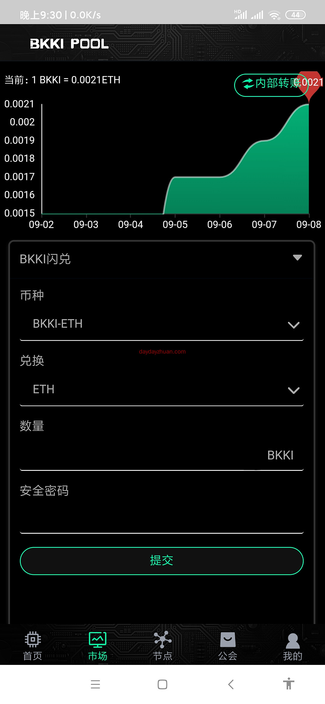 BKKI送110个币，零撸0.3个ETH  第4张