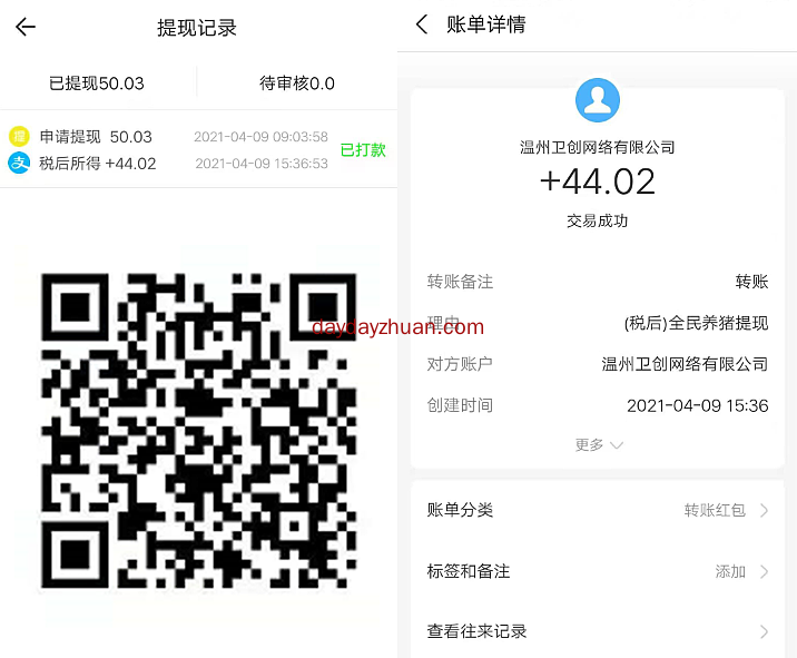 首码养猪：测试三天，我零撸收入了150+到账  第5张